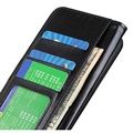 Vivo X80 Pro Wallet Case with Magnetic Closure - Black