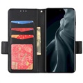 Xiaomi 12/12X Wallet Case with Magnetic Closure - Black