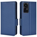 Xiaomi 12/12X Wallet Case with Magnetic Closure - Blue