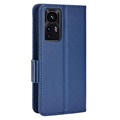 Xiaomi 12/12X Wallet Case with Magnetic Closure - Blue