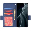 Xiaomi 12/12X Wallet Case with Magnetic Closure - Blue