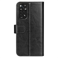 Xiaomi Redmi Note 11/11S Wallet Case with Magnetic Closure - Black