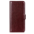 Motorola Moto G73 Wallet Case with Stand Feature - Brown