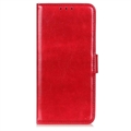 OnePlus 11 Wallet Case with Stand Feature - Red