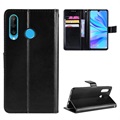 Honor 20 Lite Wallet Case with Stand - Black