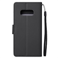 Samsung Galaxy S10e Wallet Case with Stand Feature - Black