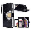 iPhone XS Max Glitter Wallet Case