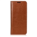 OnePlus Nord Wallet Leather Case with Kickstand - Brown