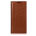 Samsung Galaxy Note20 Ultra Wallet Leather Case with Kickstand - Brown