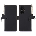 OnePlus Nord CE 3 Lite/N30 Wallet Leather Case with RFID - Black