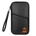 Water Resistant & Fireproof Multi-Slot RFID Case - Black