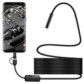 Waterproof 8mm Endoscope Camera - USB, MicroUSB, Type-C - 5m