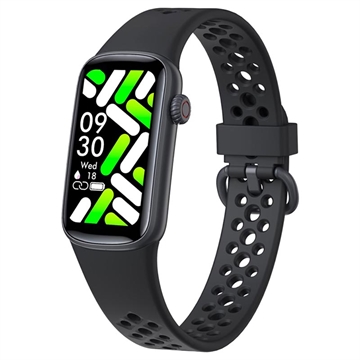 Waterproof Activity Tracker with Heart Rate H91 - Black