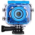 Waterproof Kids HD Digital Camera AT-G20G - Blue