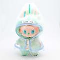 Waterproof Hooded Raincoat for Labubu Doll 17cm