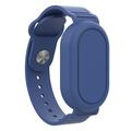 Waterproof Silicone Wristband for Samsung Galaxy SmartTag 2 Bluetooth Tracker Protective Case - Blue