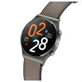 Waterproof Smart Watch with Heart Rate GT16 - Brown