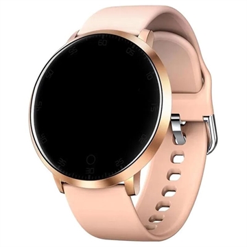 Waterproof Smartwatch with Heart Rate K12 - Rose Gold
