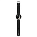 Waterproof Smartwatch with Heart Rate V23 - Black