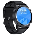Waterproof Sports Smart Watch with ECG E400 - TPU Strap - Black
