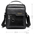 Weixier Vintage Series Universal Shoulder Bag - Black