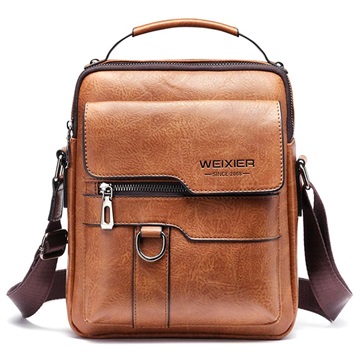 Weixier Vintage Series Universal Shoulder Bag - Light Brown