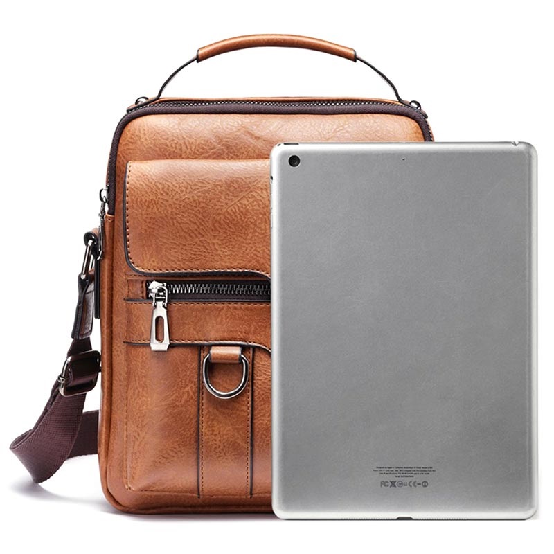 Weixier Vintage Series Universal Shoulder Bag Light Brown
