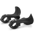 West Biking Lightweight Ergonomic Bar Ends - Black