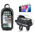 West Biking Reflective Logo Bicycle Case / Bike Holder - 6.9" - Black