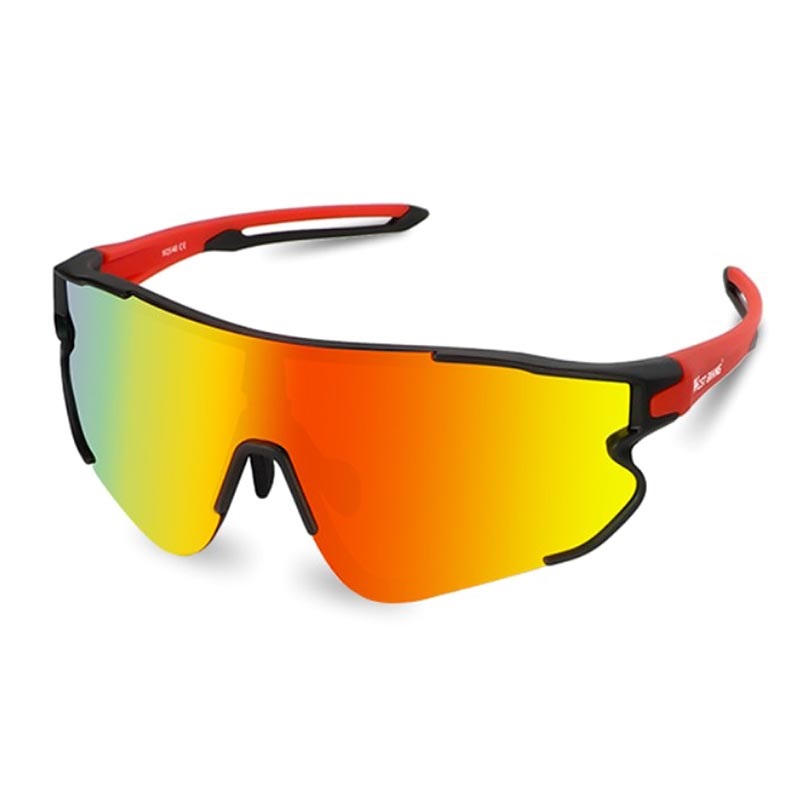 Red/Black hd Fishing Glasses Polarized Sunglasses Sports Eyewear+Myopia Frame