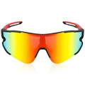 West Biking Unisex Polarized Sport Sunglasses - Red