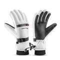 West Biking YP0211271 Waterproof Ski Gloves with Touch Support - M - White