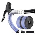 West Biking YP0804082 Anti-Slip Road Bike Handlebar Tape Set - Purple