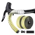 West Biking YP0804082 Anti-Slip Road Bike Handlebar Tape Set - Yellow