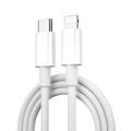 iPhone / iPad / iPod 30W USB-C / Lightning Cable - 1.2m - White