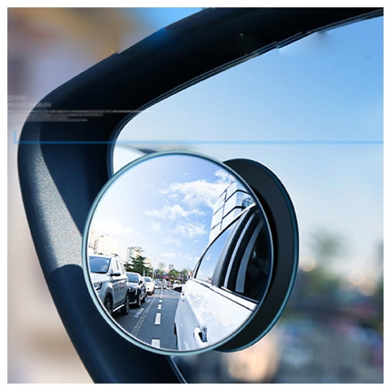 Floveme Wide Angle Round Blind Spot Mirror, Use Blind Spot Mirrors