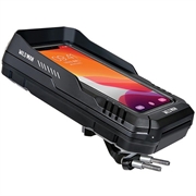 Wild Man FK1 Waterproof Bike Phone Bag with 360 Rotating Aluminum Mount - 4.7-6.7" - Black