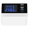 Win How Solution YC-CDA26D Fast Charging Station - 3x USB, USB-C - White