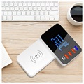 Win How Solution YC-CDA33Q Wireless Fast Charging Station - White