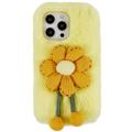 3D Plush Furry Winter iPhone 14 Pro Max TPU Case