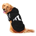 Winter Two Legs Sweater for Dogs - 4XL - Black