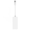 Wired CarPlay/Android Auto USB Dongle - White