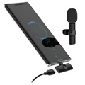 Wireless Lavalier / Lapel Microphone K2 - USB-C - Black
