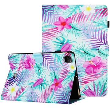 iPad Pro 11 (2024) Wonder Series Folio Case - Leaves and Flowers