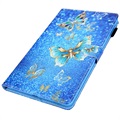 Samsung Galaxy Tab A7 Lite Wonder Series Folio Case - Blue Butterfly