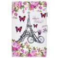 Wonder Series Lenovo Tab M10 Plus Gen 3 Folio Case - Eiffel Tower