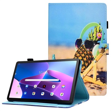 Wonder Series Lenovo Tab M10 Plus Gen 3 Folio Case - Pineapple