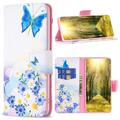 Wonder Series Nothing Phone (1) Wallet Case - Blue Butterfly