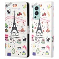 Style Series OnePlus Nord 2 5G Wallet Case - Eiffel Tower