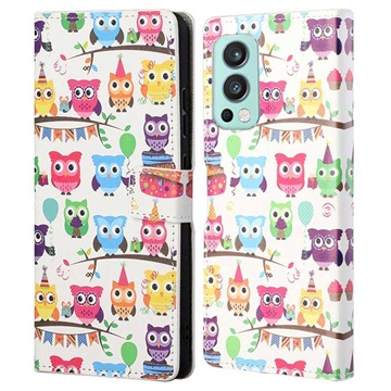 Style Series OnePlus Nord 2 5G Wallet Case - Owls